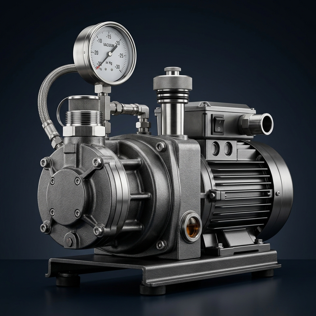 Industrial vacuum pump